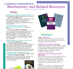Biochemistry Research Guide